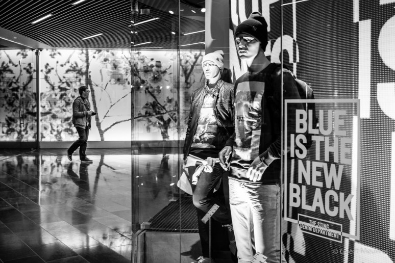 Blue is the new black